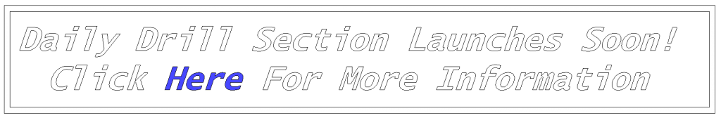 Daily Drill Announcement Banner Highlighted