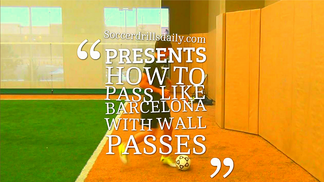 Soccer Wall Passes Drill