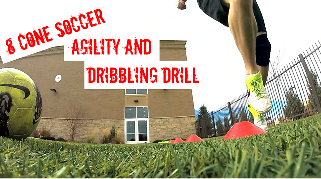 8 Cone Soccer Agility and Dribbling Drill Thumbnail