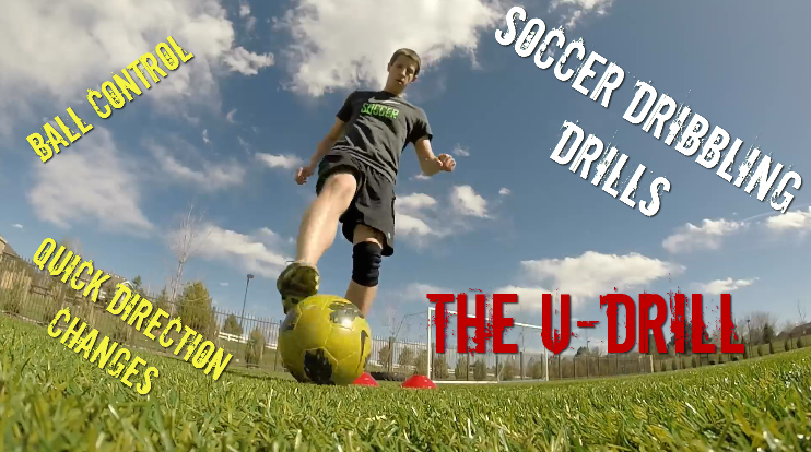 Indvidual Soccer Ball Control and Dribbling Drill - The U-Drill