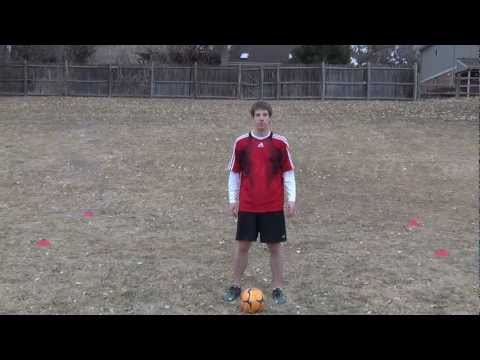 New Video in the Free Soccer Drills Section – Shuffle with an Outside Cut