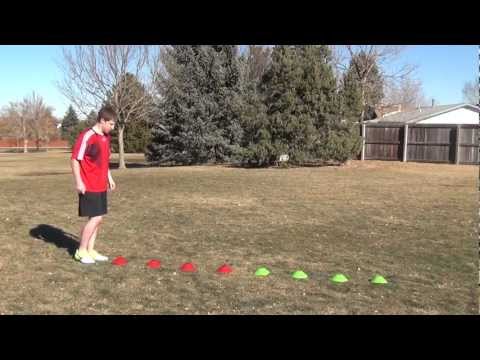 New Free Soccer Agility Drill – Cone Hop