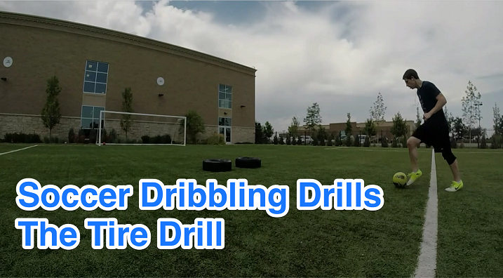 The Tire Drill for Practicing Your Dribbling Skills