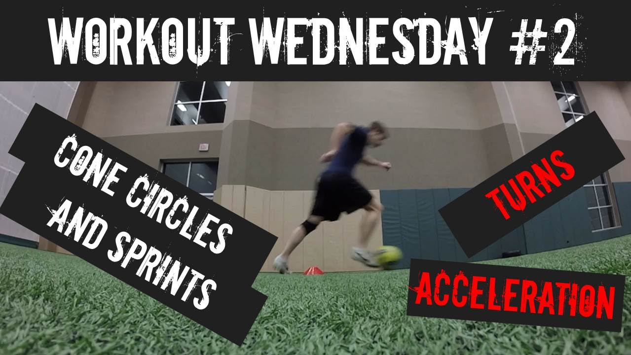Build Your Ball Control and Acceleration with the Cone Circle and Sprint Soccer Workout