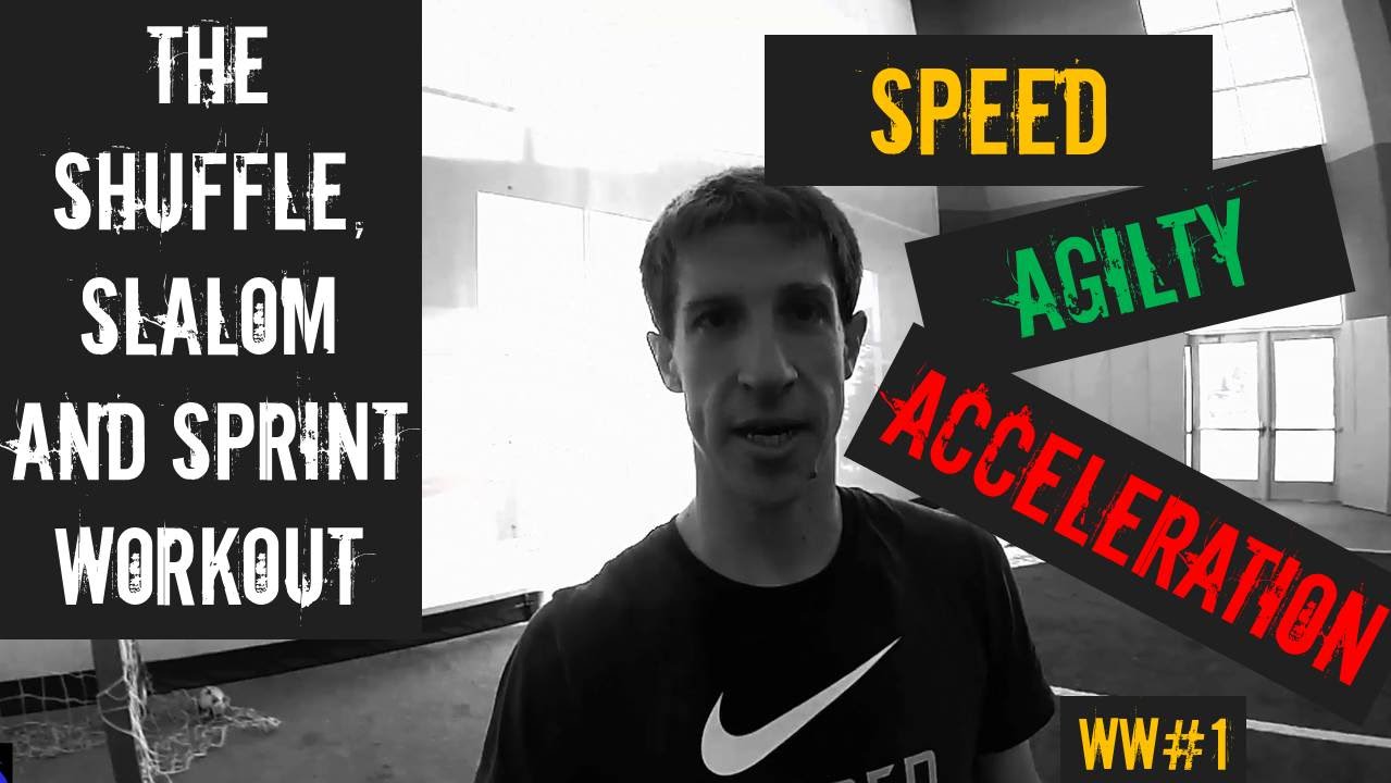 Develop Your Agility, Dribbling, and Acceleration with the Shuffle, Slalom and Sprint Workout