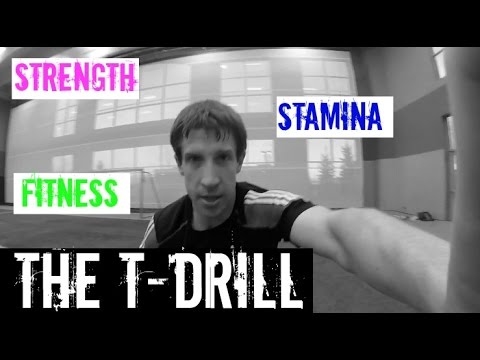 Soccer Strength and Stamina with the T Drill – Soccer Strength and Conditioning Drills #3