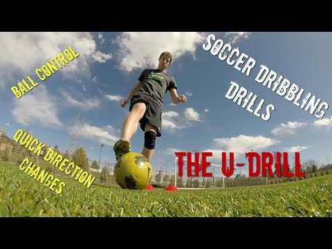 Develop Soccer Ball Control and Quick Dribbling Movements with the U-Drill – Soccer Workout Wednesday #8